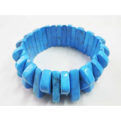 Blue Howlite Bracelet